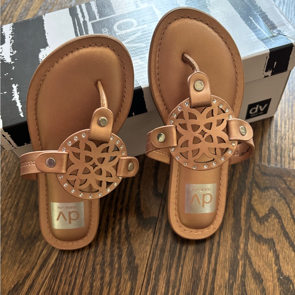 DV by Dolce Vita Kids Sandals in Rose Gold